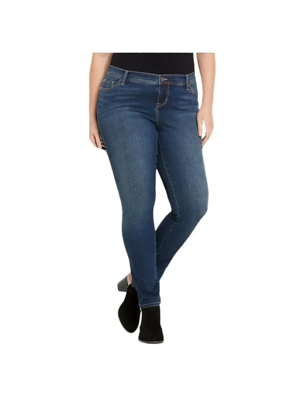 Torrid Luxe Super Skinny Blue Jeans 26R